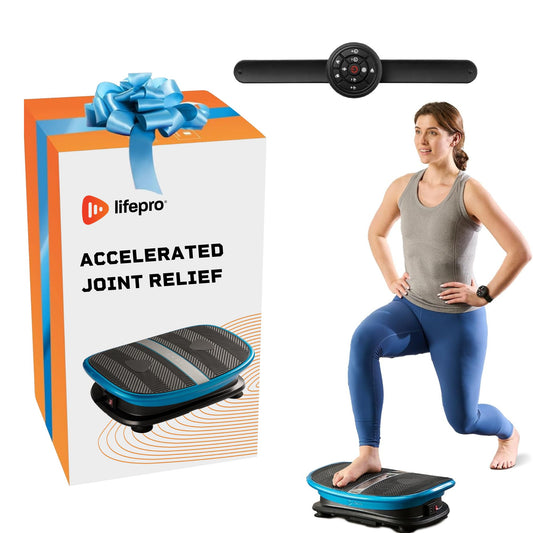 Voice-Controlled Linear Vibration Plate for joint pain relief