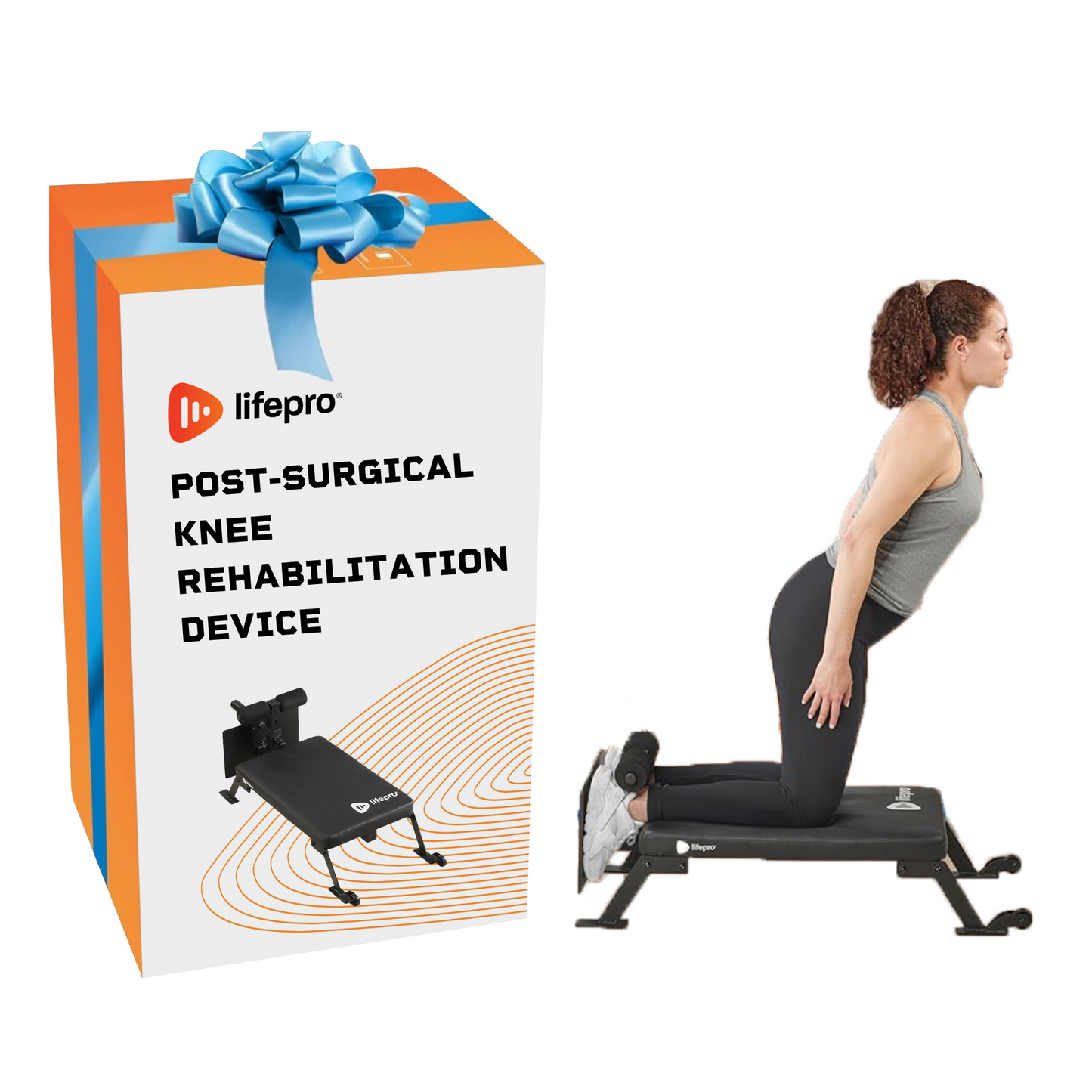 Nordic Curl Workout Bench for Post-Surgical Knee Rehabilitation and Strength Building