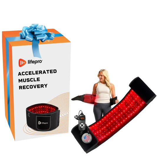Portable Red Light Therapy Belt for Deep Tissue Pain Relief