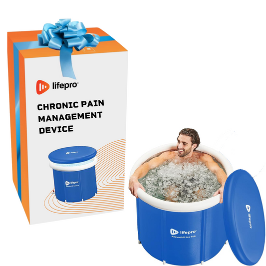 Lightweight Ice Bath Tub for Home Therapy Sessions and Effective Dermatological Pain Relief