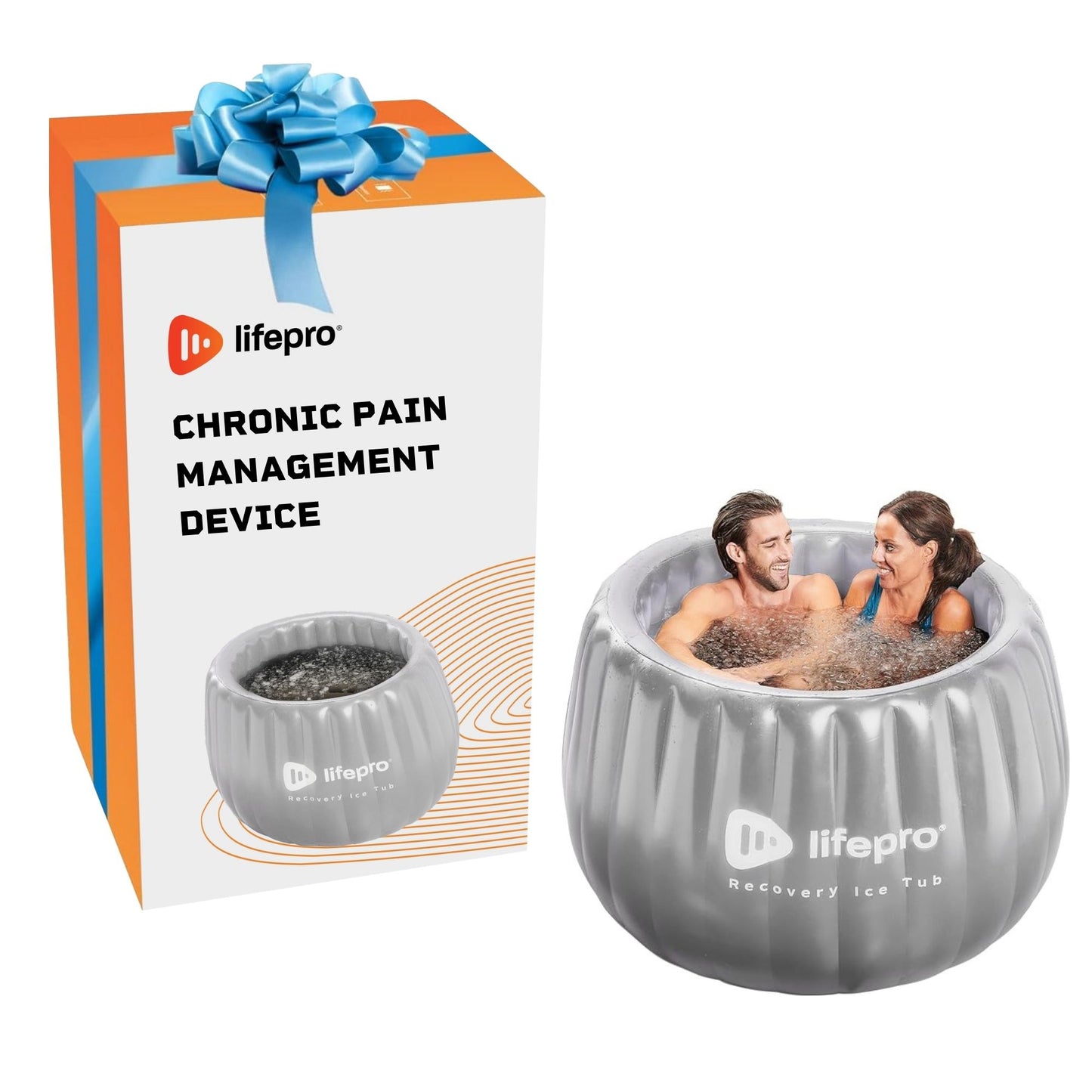 Self-Inflating Cold Tub for Chronic Pain Management and Fibromyalgia Therapy at Home