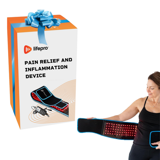 Infrared and Red Light Therapy Belt for Pain Relief and Inflammation Reduction