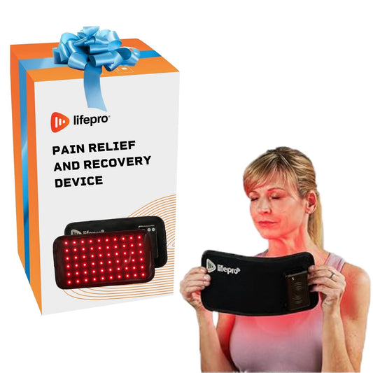 Micro Red Light Therapy Belt with Vibration for Joint and Muscle Pain Relief and Recovery