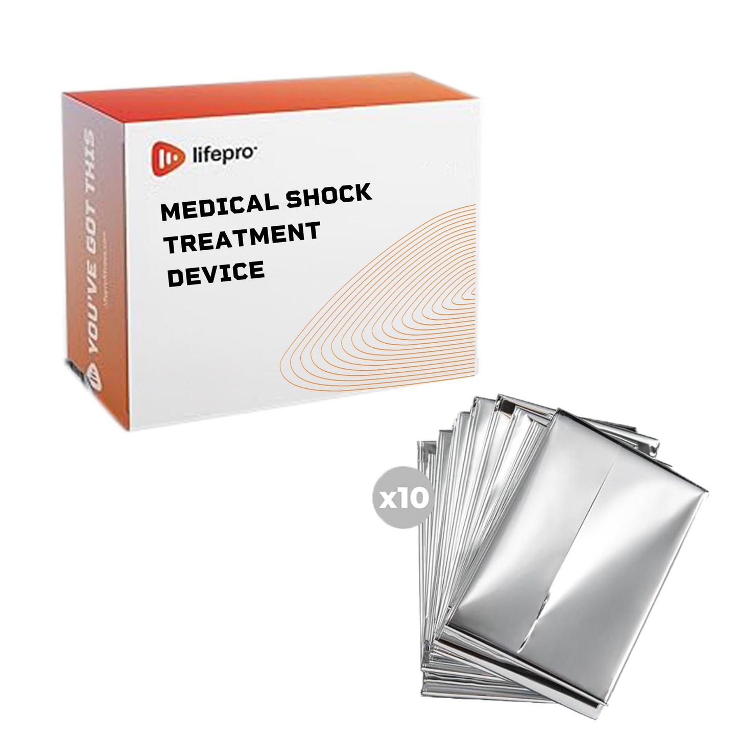 Disposable Thermal Blanket for Maximum Heat Retention in Severe Blood Loss Shock Therapy