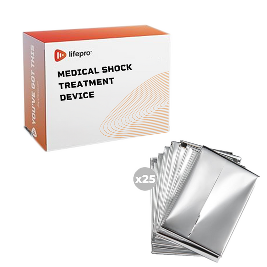 Disposable Thermal Blanket for Maximum Heat Retention in Severe Blood Loss Shock Therapy