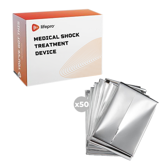 Disposable Thermal Blanket for Maximum Heat Retention in Severe Blood Loss Shock Therapy