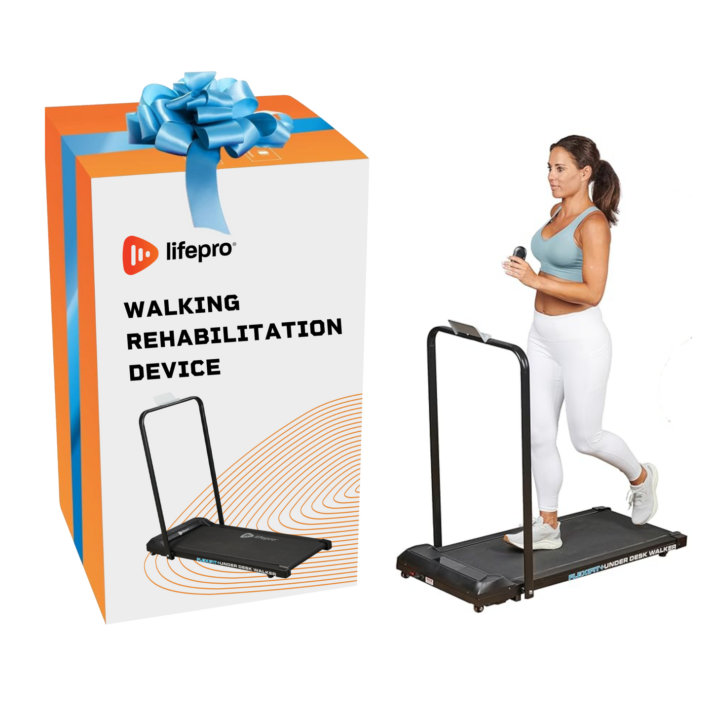 Foldable Treadmill for Effective Walking Rehabilitation Therapy Solution at Home