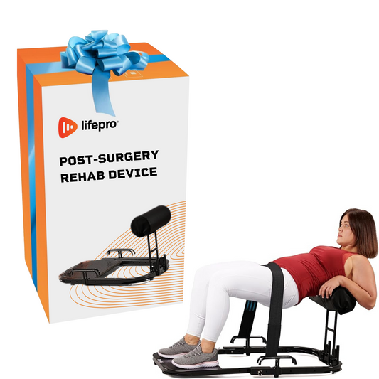 Hip Thrust Machine for Post-Back Surgery Rehab and Strengthening Glutes