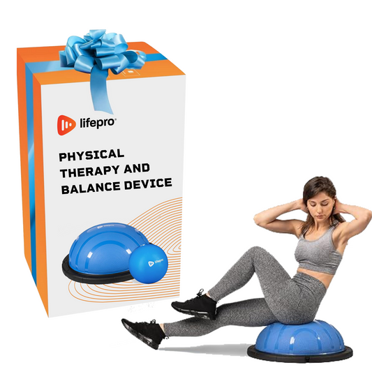 Stability Ball Trainer for Physical Therapy and Balance Improvement