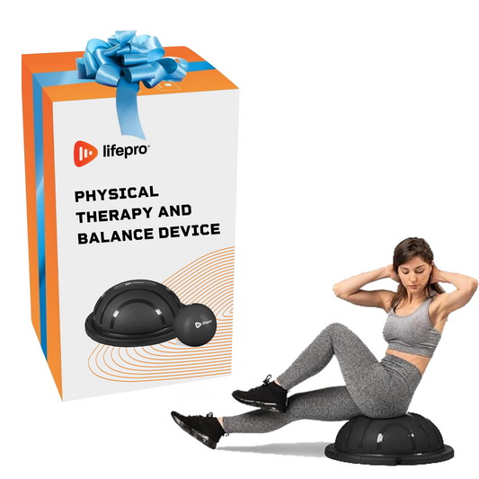 Stability Ball Trainer for Physical Therapy and Balance Improvement