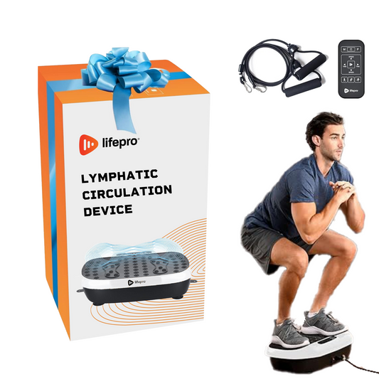 Portable Vibration Plate for Lymphatic Circulation Improvement