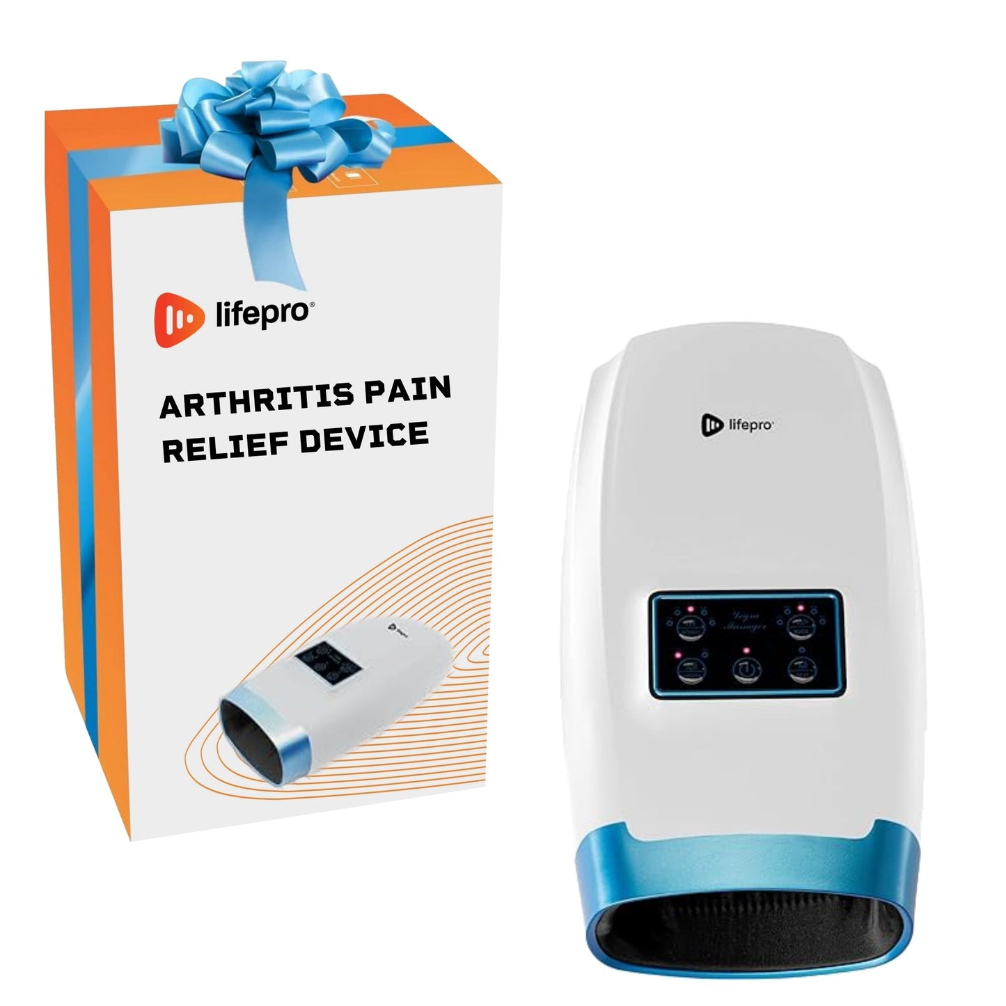 Hand Massager with Heat and Compression for Arthritis Pain Relief and Circulation