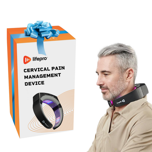 Compact Neck Red Light Therapy Device for Effective Cervical Pain Relief and Management