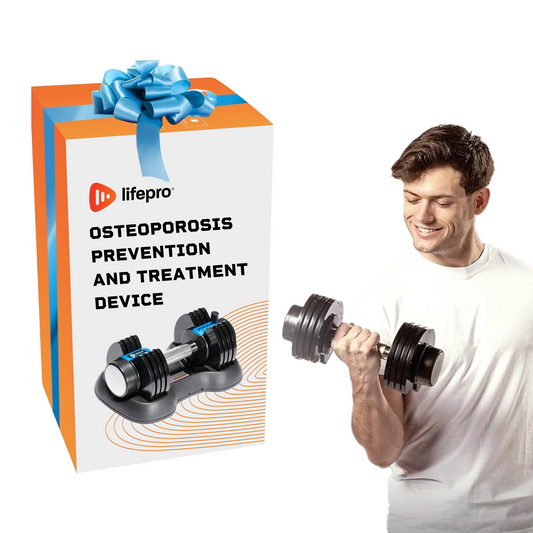 Adjustable Dumbbell Set for Osteoporosis Prevention and Treatment in Home Workouts