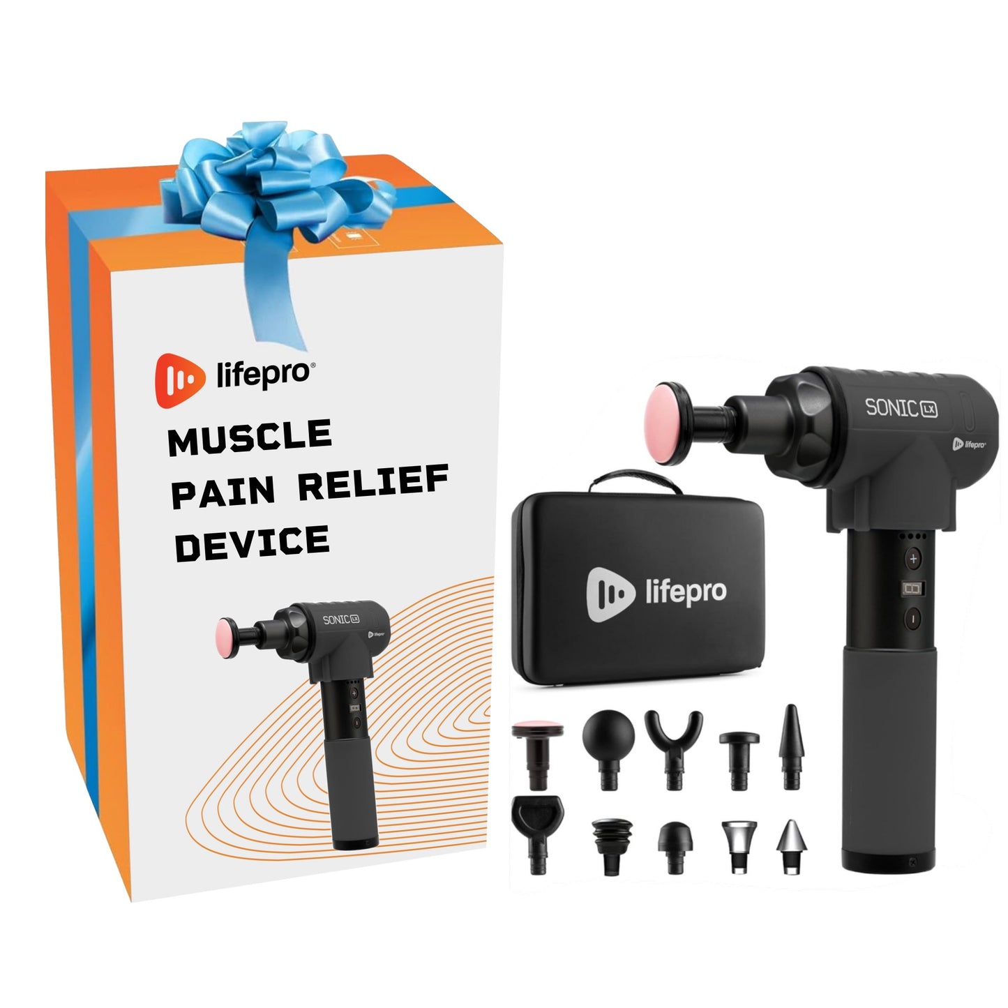 Handheld Percussion Massage Gun for Chronic Muscle Pain Relief