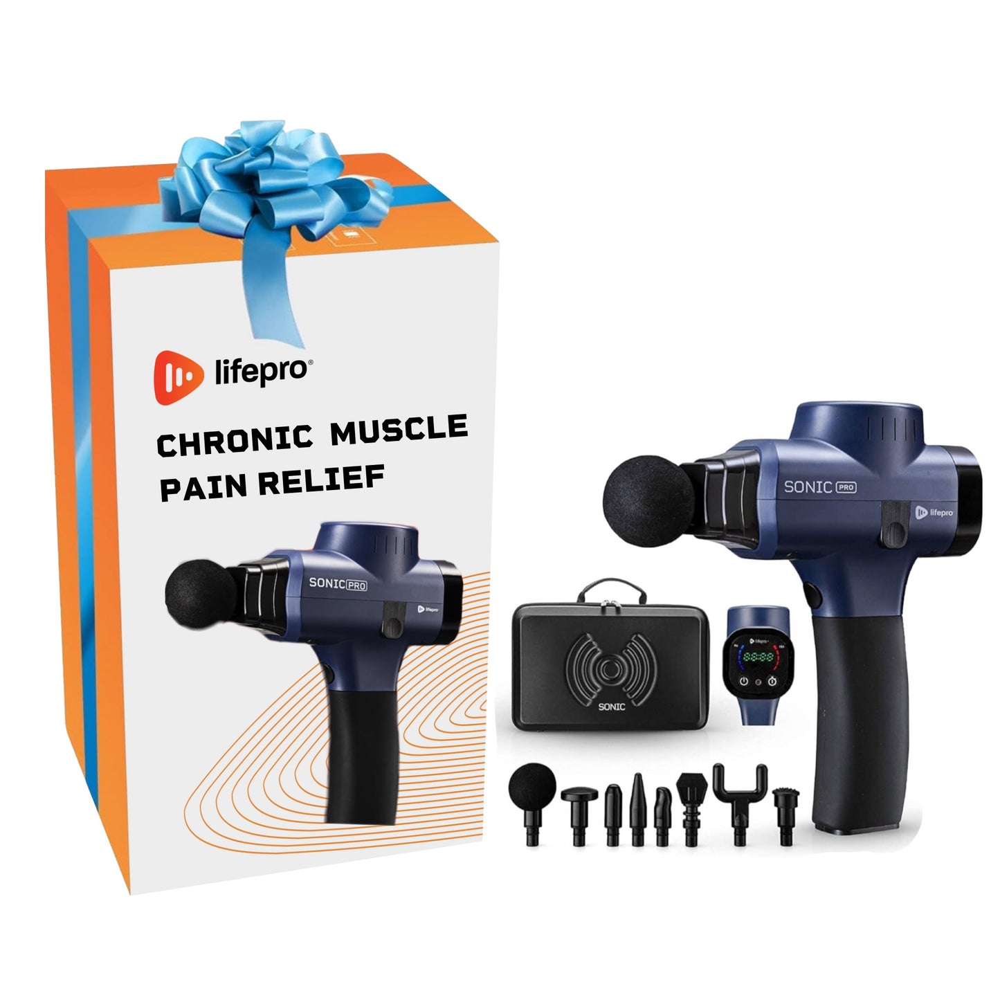 Deep Tissue Percussion Massage Gun for Chronic Muscle Pain Relief