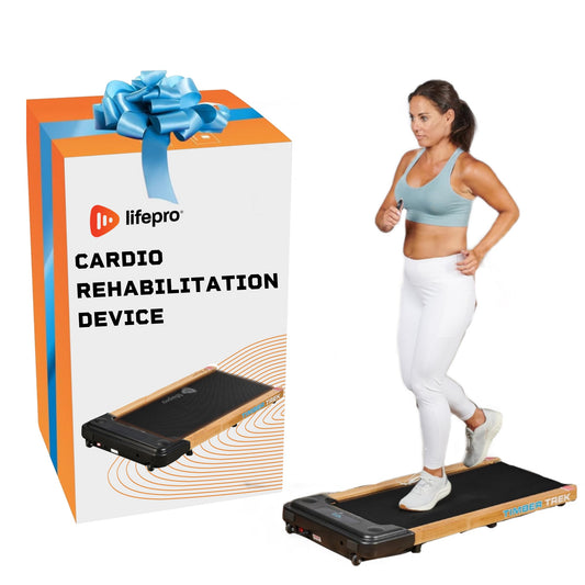 Portable Under Desk Treadmill for Cardio Rehabilitation and Home Office Use