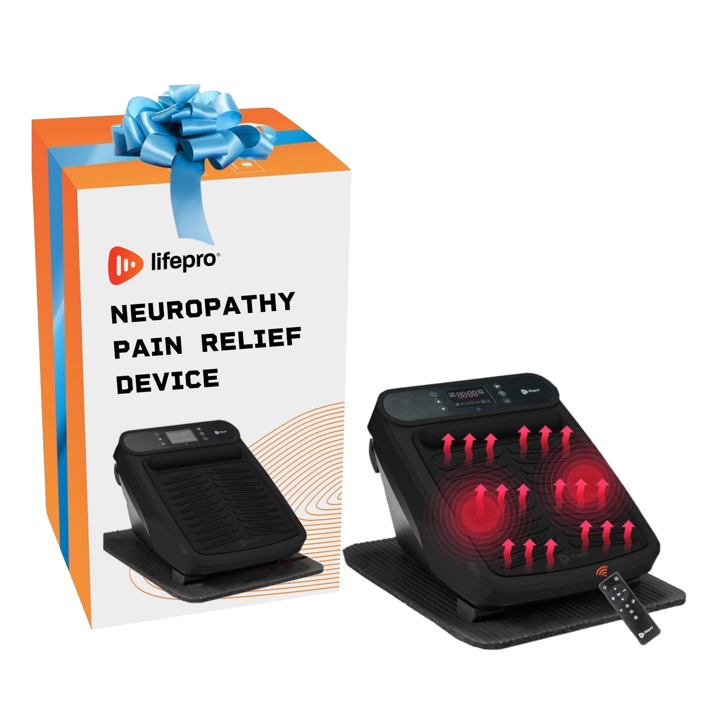 Foot Massager for Neuropathy Pain Relief and Improved Circulation in Calves and Feet