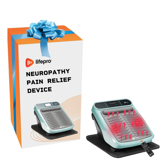 Foot Massager for Neuropathy Pain Relief and Improved Circulation in Calves and Feet