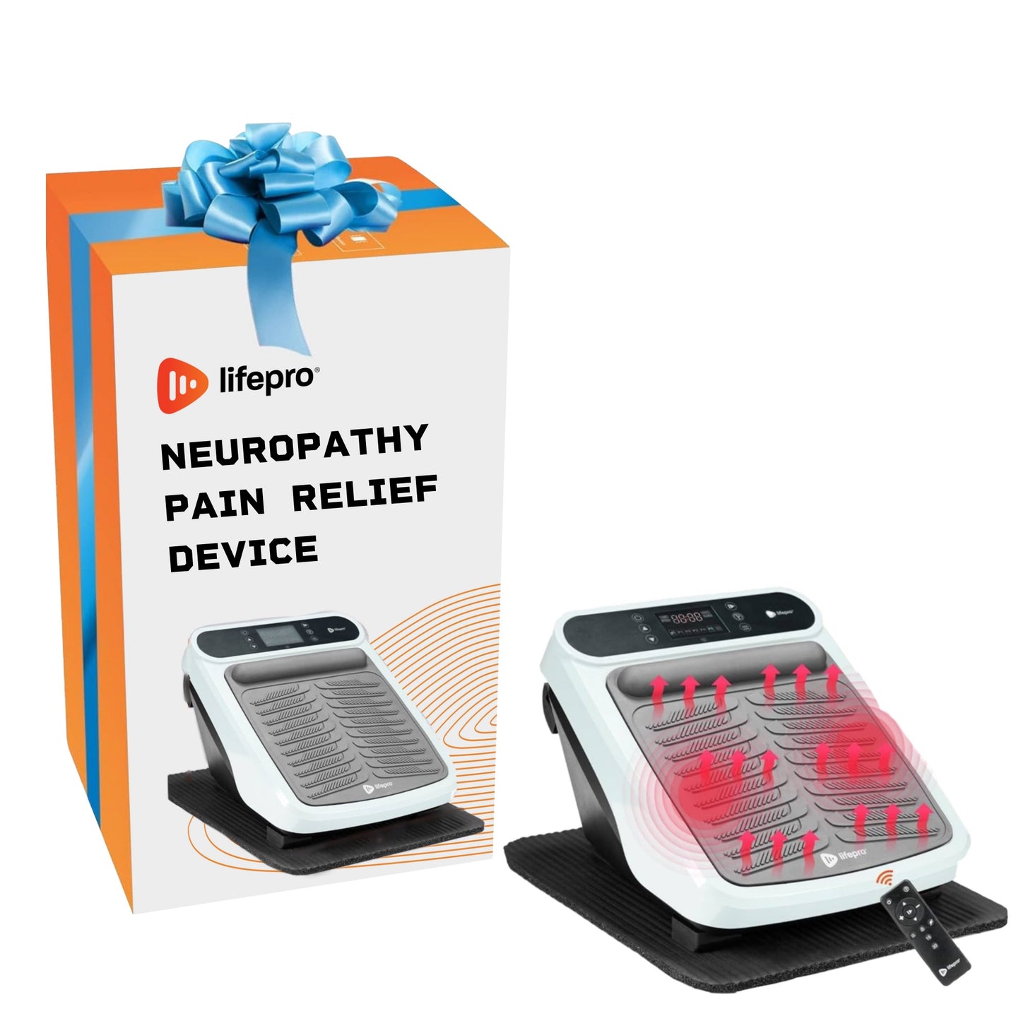 Foot Massager for Neuropathy Pain Relief and Improved Circulation in Calves and Feet