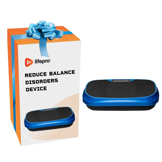 Mini Vibration Plate for Reducing Balance Disorders during Home and Travel Training Sessions